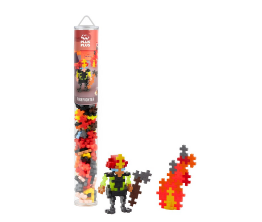 Plus Plus Tube brandweer - 100 stuks (4294)
