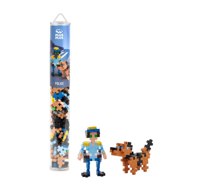 Plus Plus Tube politie - 100 stuks (4296)