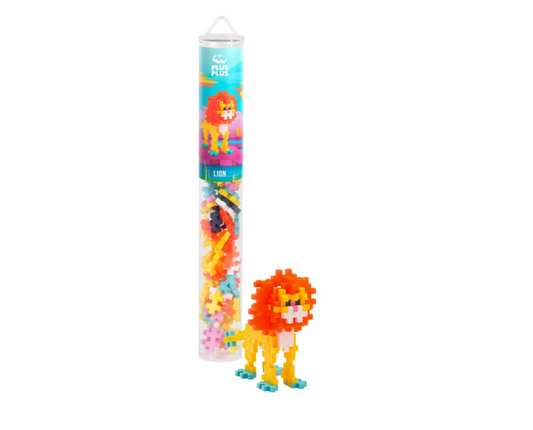 Plus Plus Leeuw: 100 stuks Tube (4324)