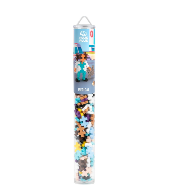 Plus Plus Tube ziekenhuis - 100 stuks (4295)