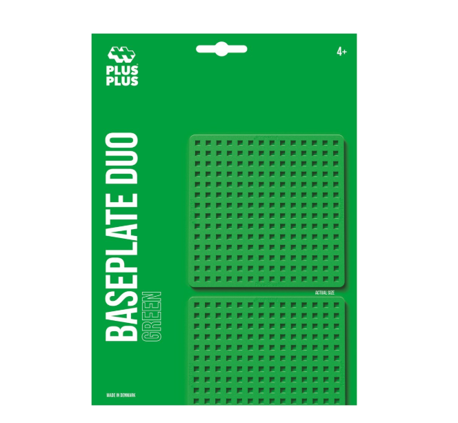 Plus Plus Bouwplaat groen - 2 stuks (4022)