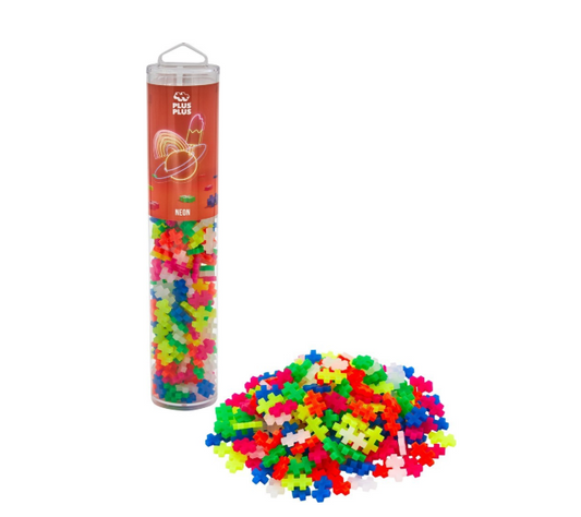 Plus-Plus Tube neon -  240 stuks (4186)