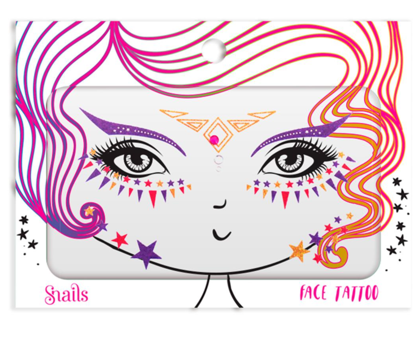 Snails - Face Tattoo