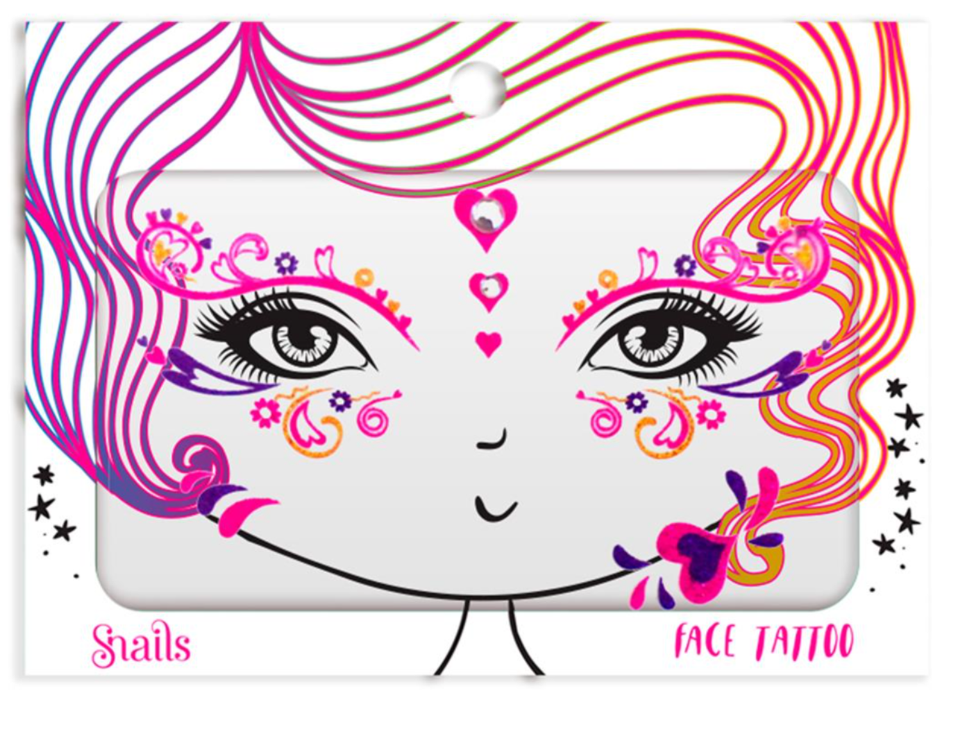 Snails - Face Tattoo