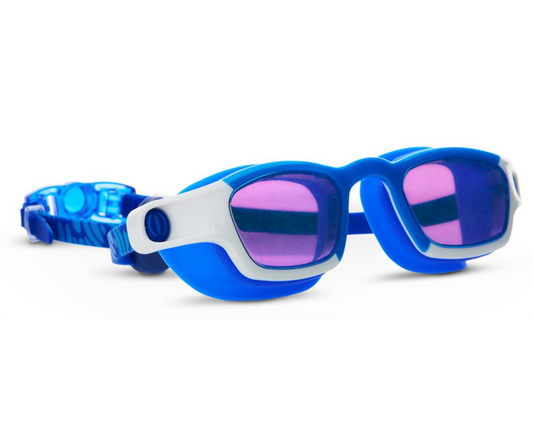 Bling2o Zwembril voor kinderen - Short Fin - Oceanic Blue