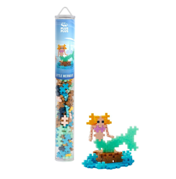 Plus Plus Tube zeemeermin: 100 stuks (4313)