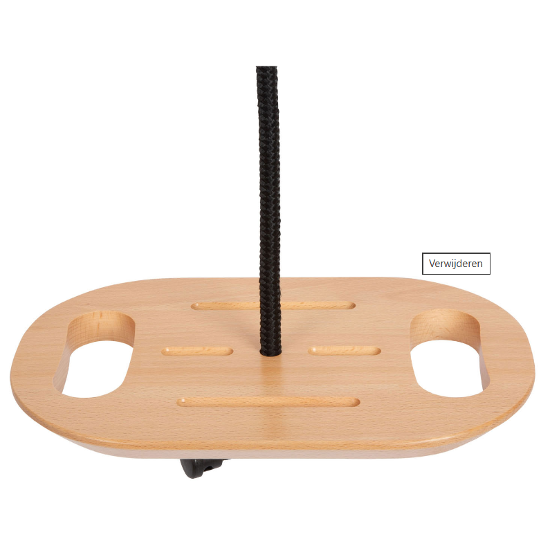 Small Foot - Houten Disc Schommel met Handgrepen (kan tot 100 kg gewicht )