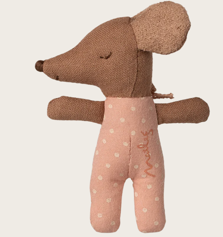 Maileg babymuisje in luciferdoosje - Rose