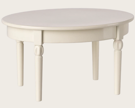 Maileg Vintage dining table, Mouse - Off white