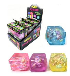 Cube Sugar Squishy Animals