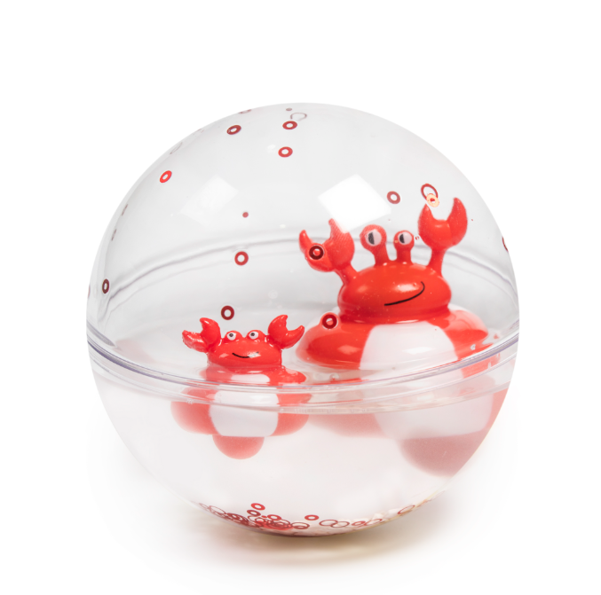Petit Boum Happy Bubbles Krab - Sensorische bal