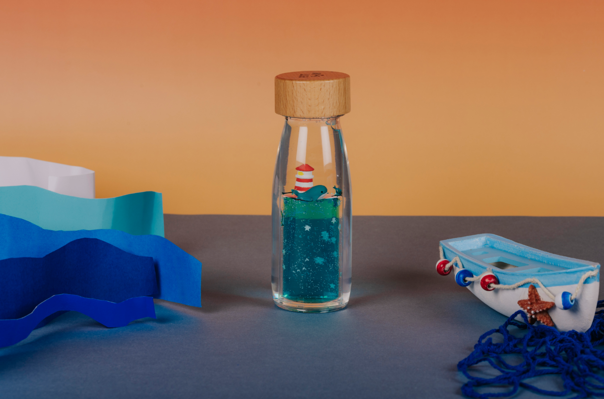 Petit Boum – Sensorische fles – Walvis