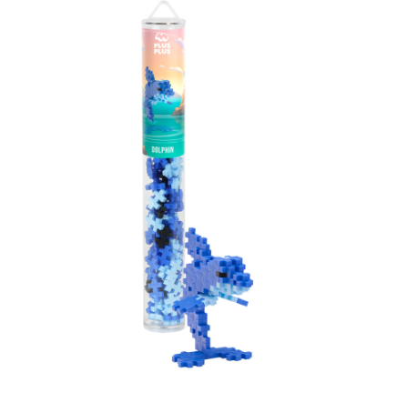 Plus Plus Tube dolfijn  - 100 stuks (4325)