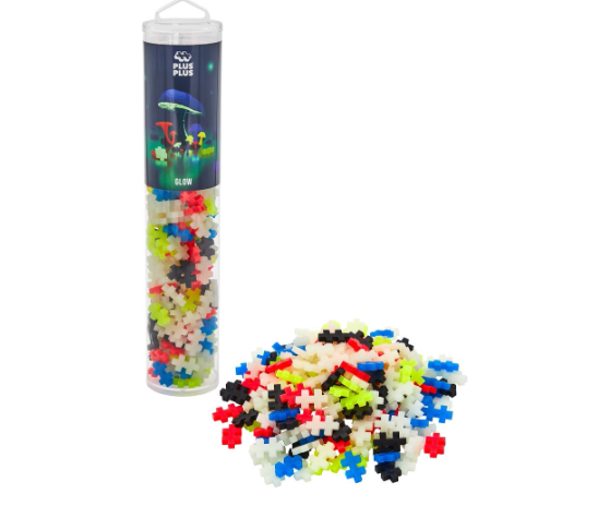 Plus-Plus Tube glow -  240 stuks (4283)