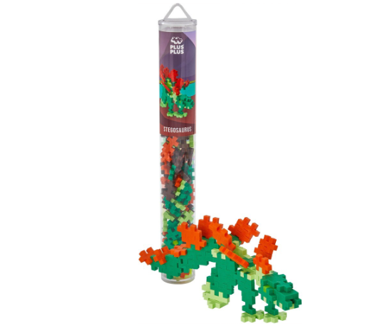 Plus-Plus Tube Stegosaurus: 100 stuks (4093)