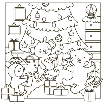 Cosy Christmas - kaartenbox 12 kaarten