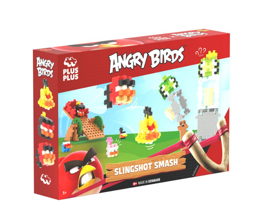 Plus-Plus Angry Birds Slingshot Smash - 300 Stuks (4432)