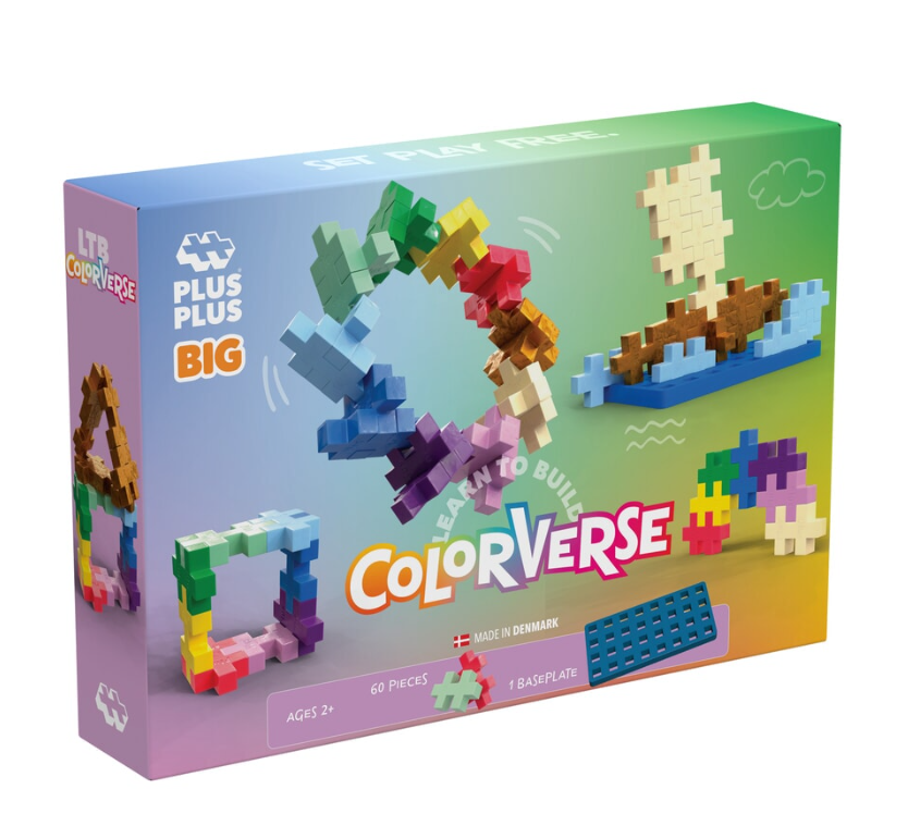 Plus-Plus Big Learn To Build - Colorverse Big (3998)