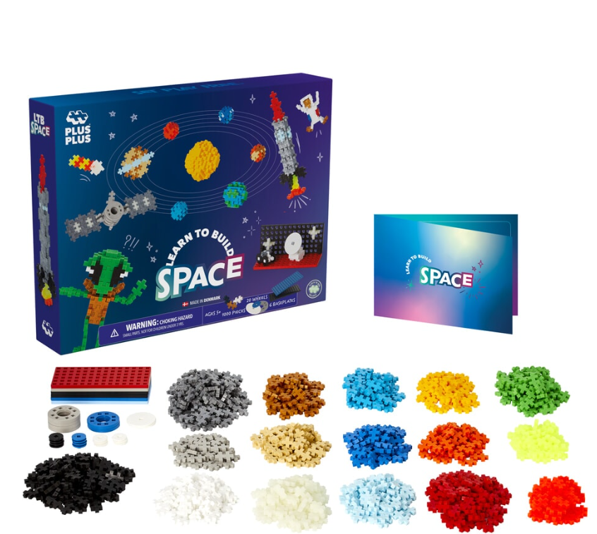Plus-Plus Learn To Build Space Super Set 1000 pcs (4387) NIEUW