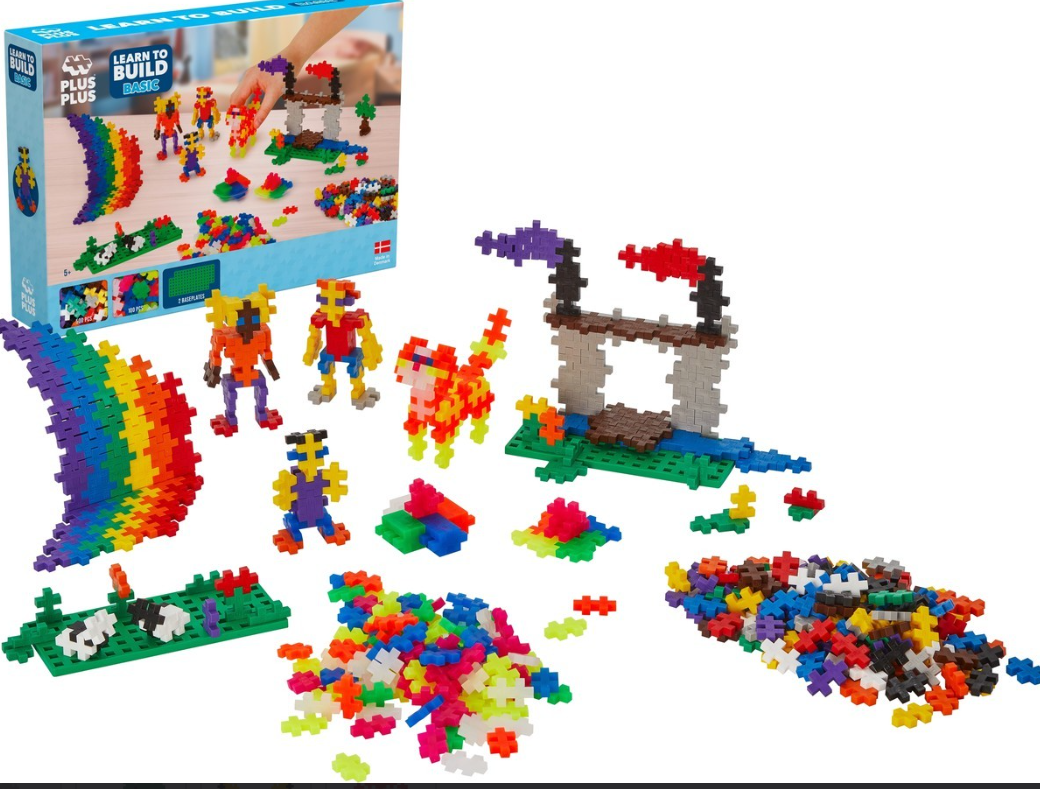 Plus-Plus Learn to Build Basic 600 pcs (5008) NIEUW
