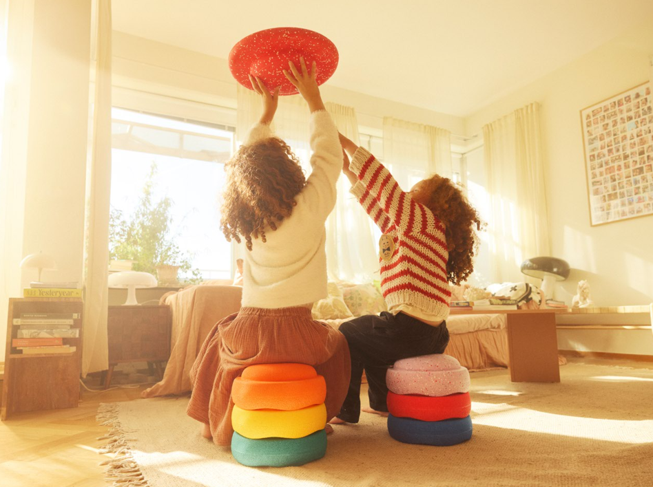Stapelstein Winter Actie Special Rainbow Set classic
