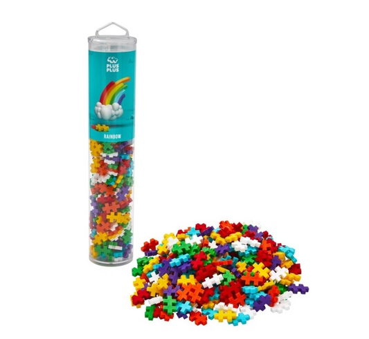Plus-Plus Tube regenboog - 240 stuks (4262)