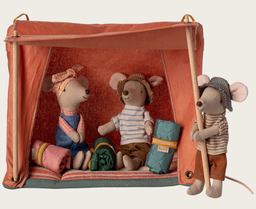 Maileg Happy camper tent, Mouse