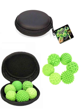 Magnetische fidgetballen 6 stuks in hoesje