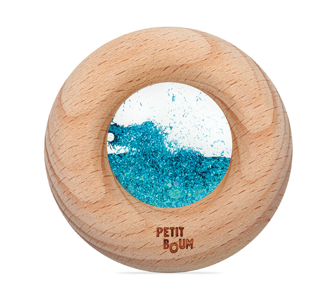 Petit Boum sensorische donut Turqoise