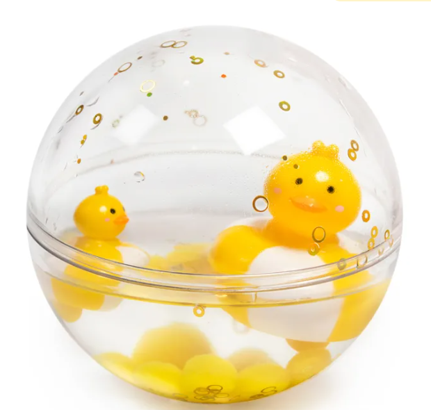 Petit Boum Happy Bubbles Eend - Sensorische bal