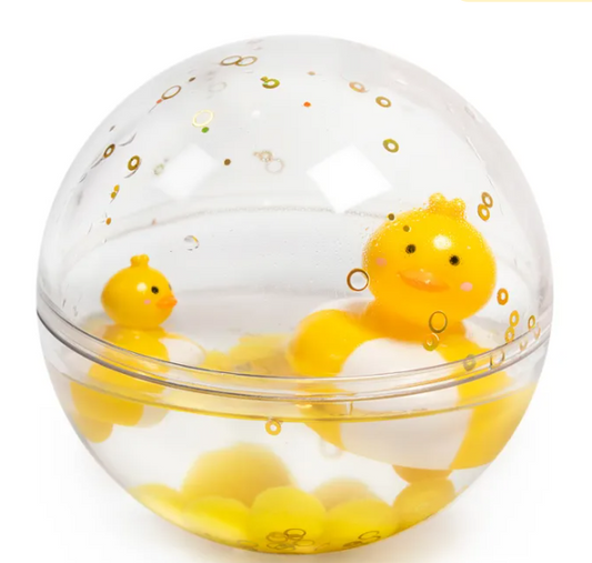 Petit Boum Happy Bubbles Eend - Sensorische bal