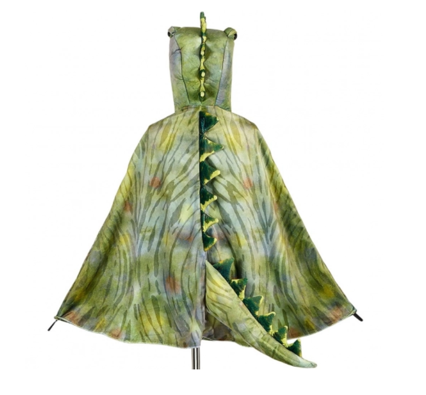 Souza! T-Rex groene cape, 4-7 jaar, 104-122 cm (1 stuk)