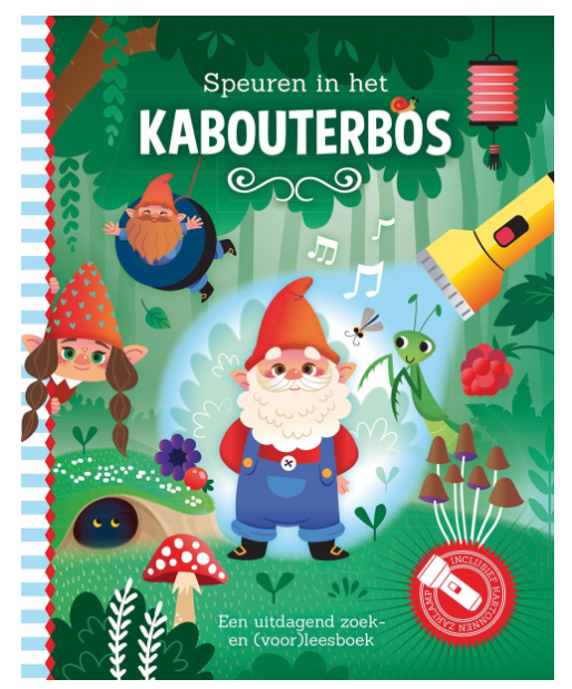 Zaklampboek - Speuren in het Kabouterbos