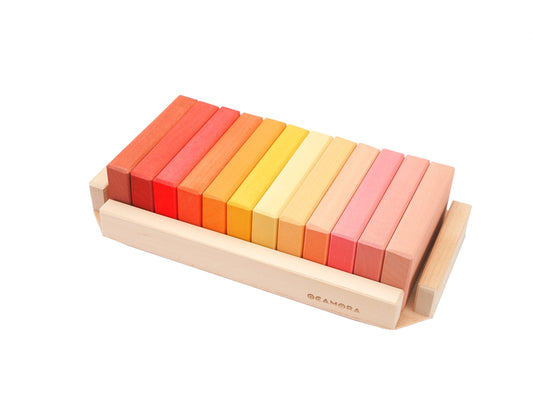 Ocamora 12 houten blokken Autumn - boards Small