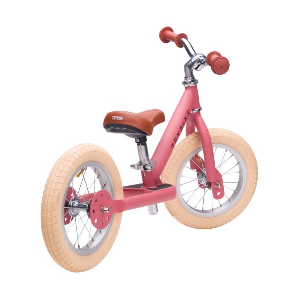Trybike Steel Vintage Loopfiets -  Matt Pink