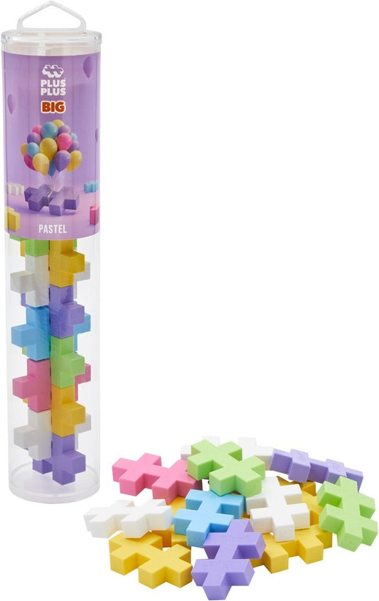Plus-Plus BIG – pastel 15 stuks