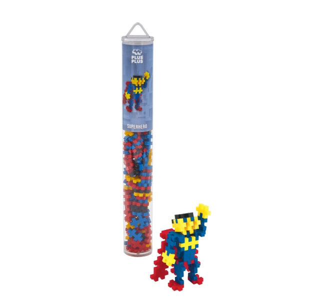Plus Plus Tube superheld 100 stuks (4106)