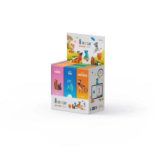 HeyClay Dog Story - 3 cans