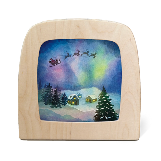 Toverlux Vogel Geluk - Aurora Sleighride Silhouette (6)