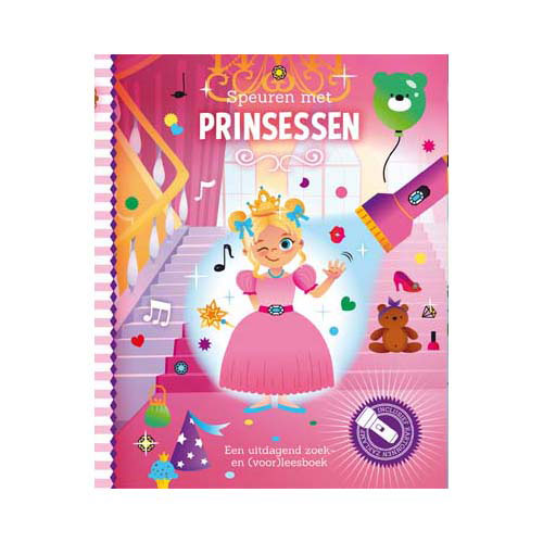 Zaklampboek - Speuren met prinsessen