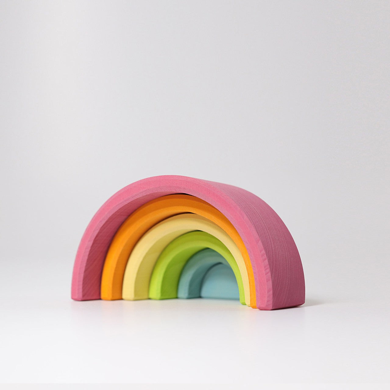 Grimm’s Houten Regenboog Pastel 6-delig 10701