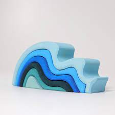 Grimm's houten Kleine watergolven 10770