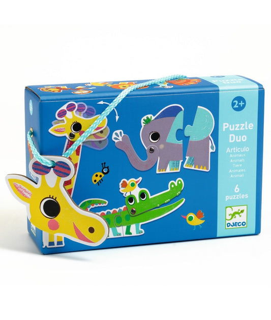 Djeco Puzzel duo - Wildernis Dieren > 2 jaar