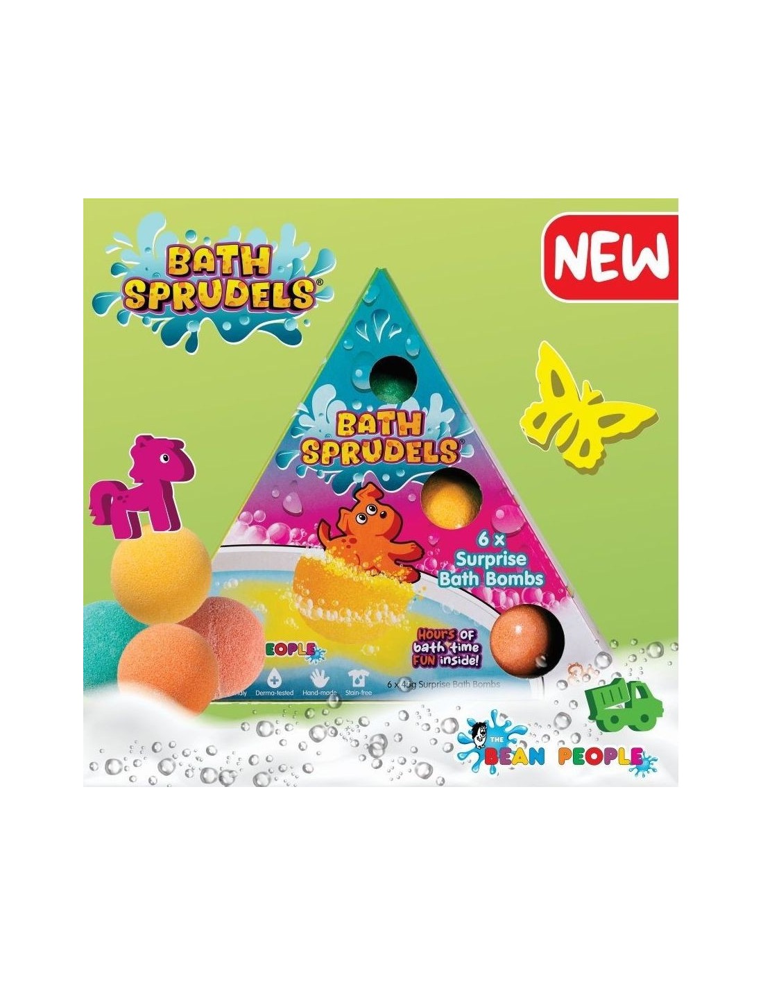 Bath Beans Bath Sprudels Six Pack