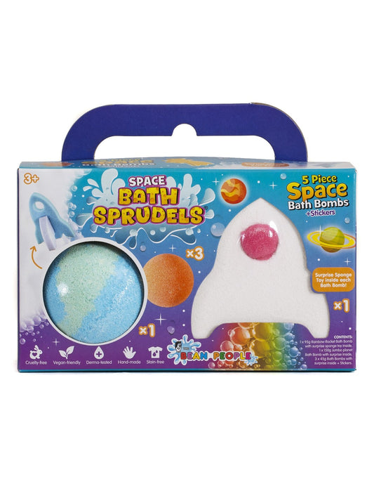 Bath Beans Space Bath Bomb 5 Pack