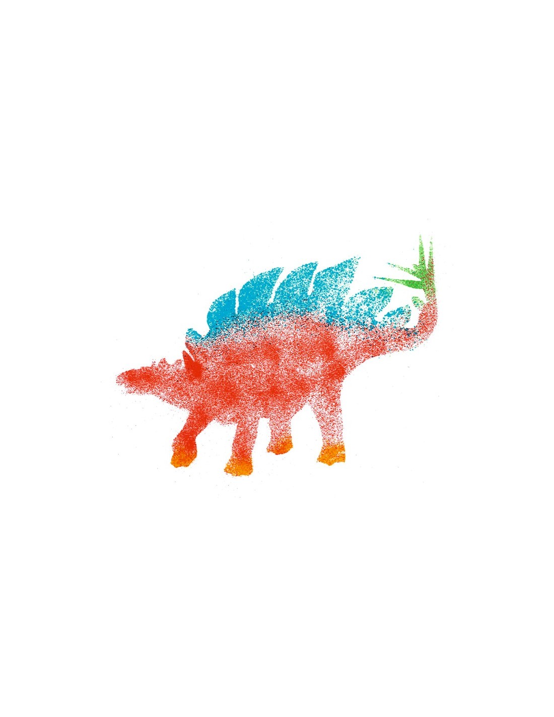 Blaasstiften dino