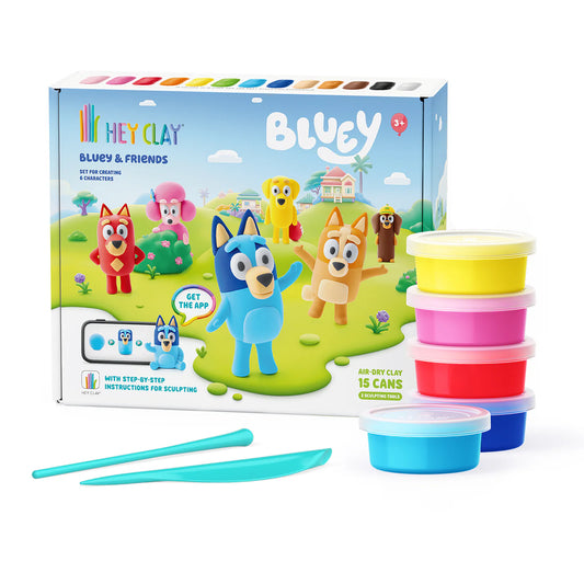 Hey Clay - - Bluey & Friends LIMITED EDITION - 15 cans