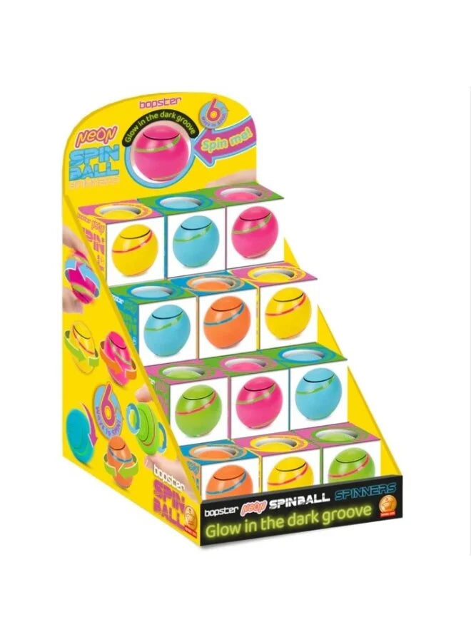 Metalen Bopster Ball Spinner Neon