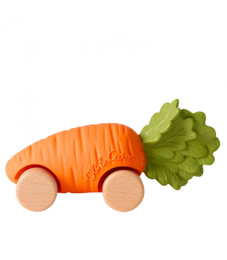 Oli & Carol Oli & Carol auto cathy de wortel (Cathy The Carrot Baby Car Toy)