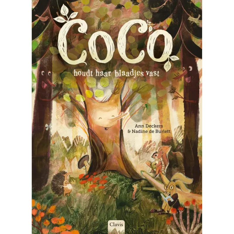 CoCo houdt haar blaadjes vast